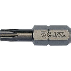 T25 torx 1/4" otsik 10tk 25mm 78144 цена и информация | Механические инструменты | kaup24.ee