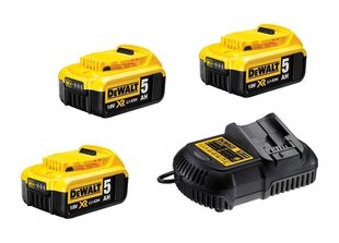 Aku ja laadija komplekt Dewalt DCB115P3 hind ja info | Akutrellid ja akukruvikeerajad | kaup24.ee