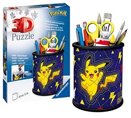 Пазл Ravensburger Pokemon 3D пенал, 54 д цена и информация | Пазлы | kaup24.ee