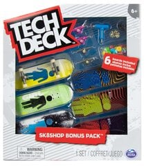 Zestaw Tech Deck Sk8Shop 6 deskorolek Bonus Pack tüdruk + akcesoria цена и информация | Игрушки для мальчиков | kaup24.ee