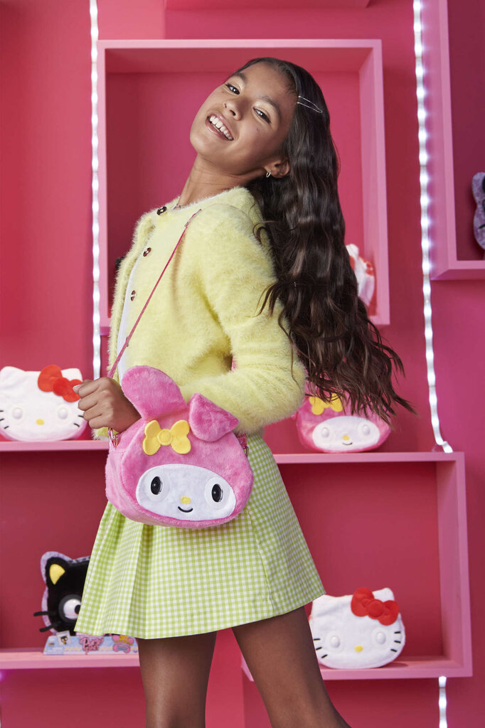 Interaktiivne kott Purse Pets Hello Kitty My Melody koos silmade ja helidega hind ja info | Tüdrukute mänguasjad | kaup24.ee