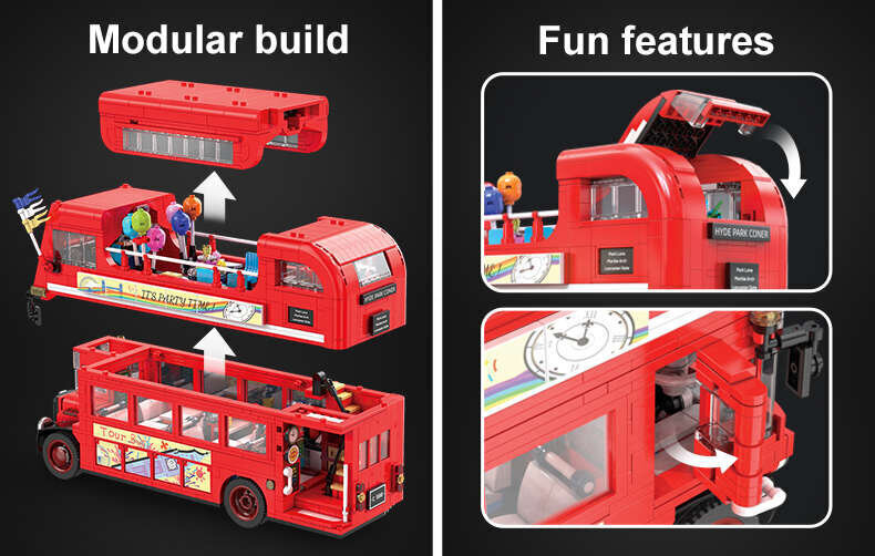 Plokid Cada Classic Londoni turismibuss, 1770 tk. цена и информация | Klotsid ja konstruktorid | kaup24.ee