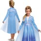 Karnevali kostüüm Disney Frozen Elsa 109-123 cm 5-6 aastane цена и информация | Karnevali kostüümid | kaup24.ee