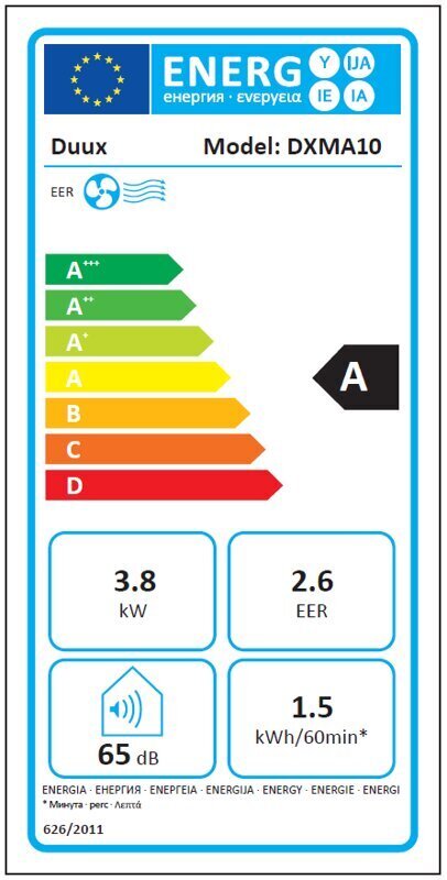 Mobiilne konditsioneer Duux North DXMA10 цена и информация | Õhksoojuspumbad, konditsioneerid | kaup24.ee