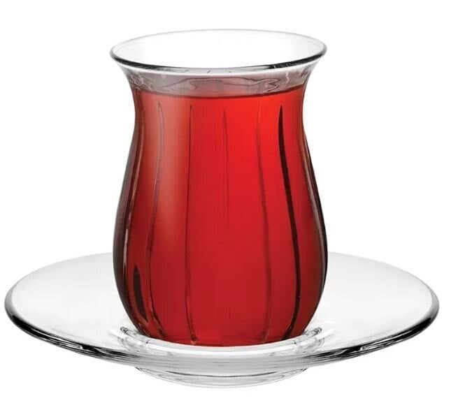 Klaaside ja taldrikute komplekt Pasabahce Linka, 12-osaline hind ja info | Klaasid, tassid ja kannud | kaup24.ee