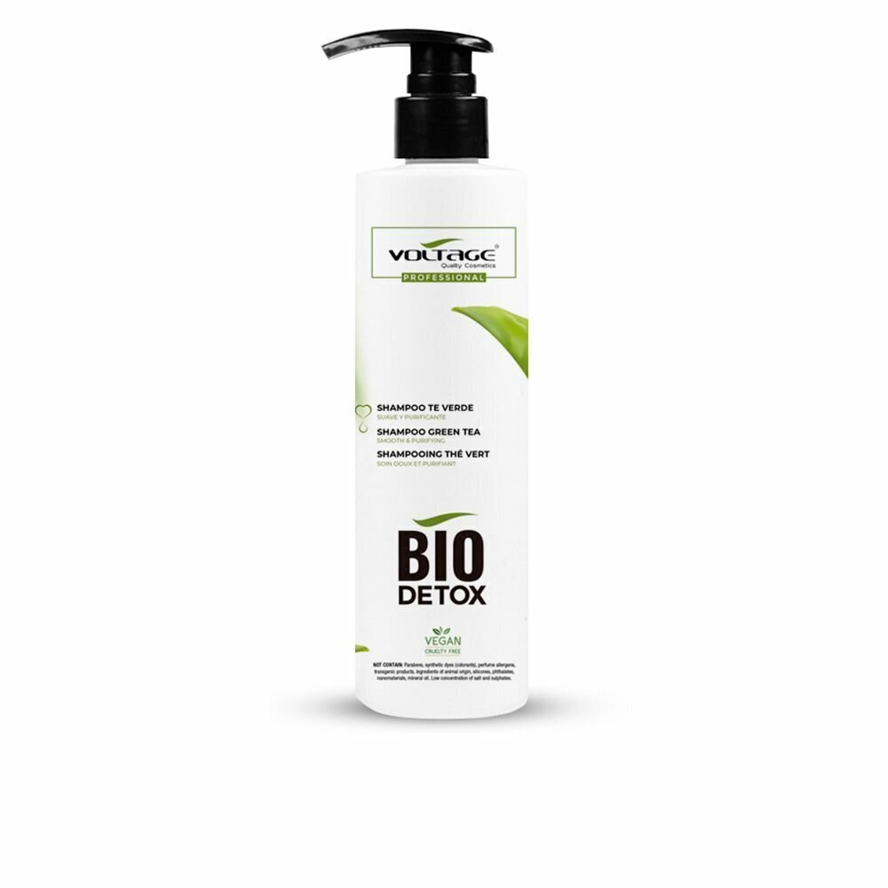 Šampoon Bio Detox Voltage Roheline tee (250 ml) hind ja info | Šampoonid | kaup24.ee