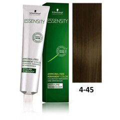 Ammoniaagivaba juuksevärv Essensity Schwarzkopf 4-45 (60 ml) hind ja info | Juuksevärvid | kaup24.ee