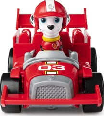 Figuur Paw Patrol Marshall Ready Race Rescue + sõiduauto koos ajami ja heliga hind ja info | Arendavad mänguasjad | kaup24.ee