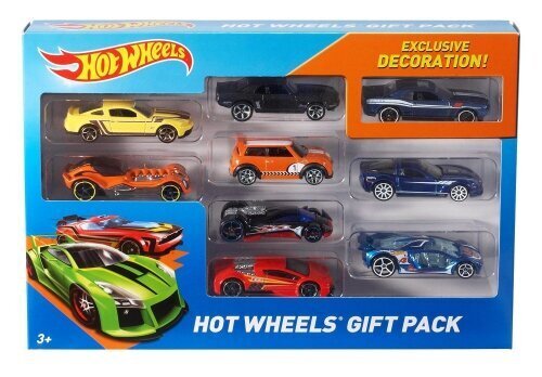 Komplekt Hot Wheels 9-pack autosid цена и информация | Poiste mänguasjad | kaup24.ee