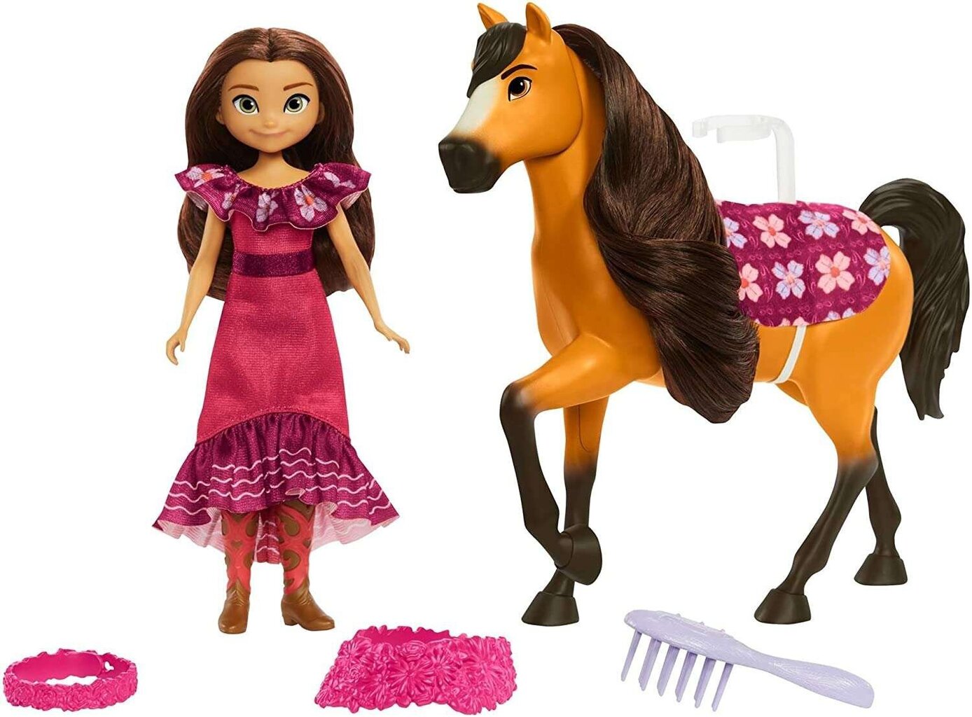 Nuku ja hobuse Spirit Untamed komplekt цена и информация | Tüdrukute mänguasjad | kaup24.ee