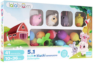 Komplekt Trefl Lalaboom põllumajandusloomad 41 tk. цена и информация | Развивающие игрушки и игры | kaup24.ee