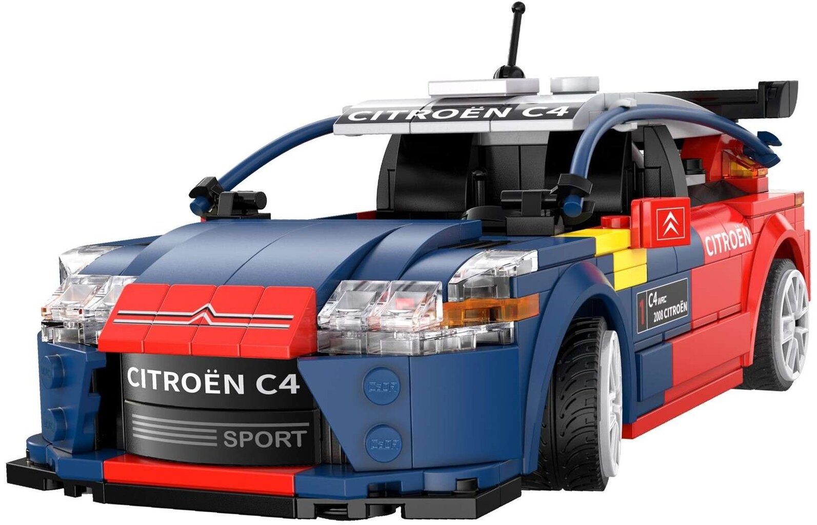 Konstruktori Cada Citroen C4 WRC 329 varuosad hind ja info | Klotsid ja konstruktorid | kaup24.ee