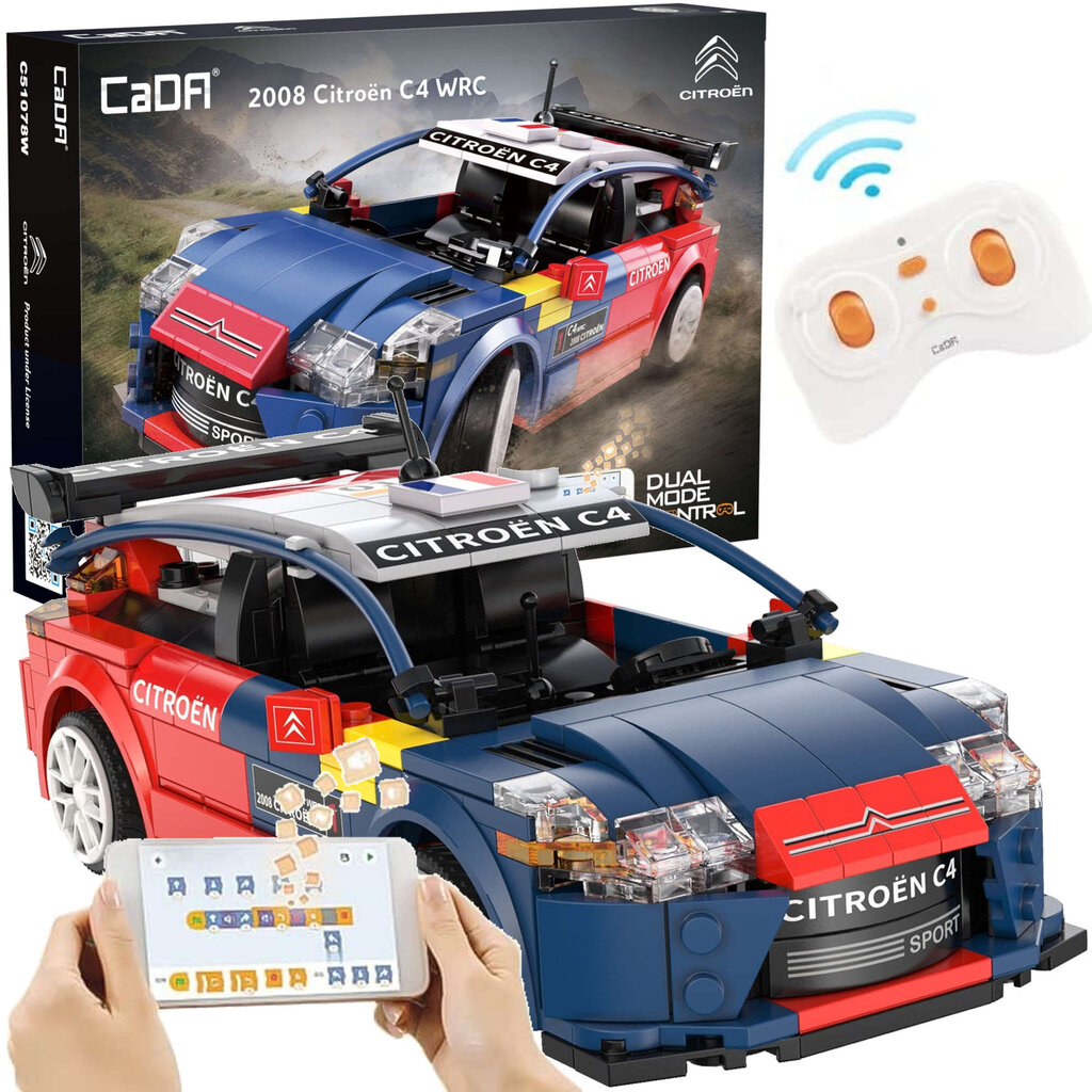 Konstruktori Cada Citroen C4 WRC 329 varuosad hind ja info | Klotsid ja konstruktorid | kaup24.ee