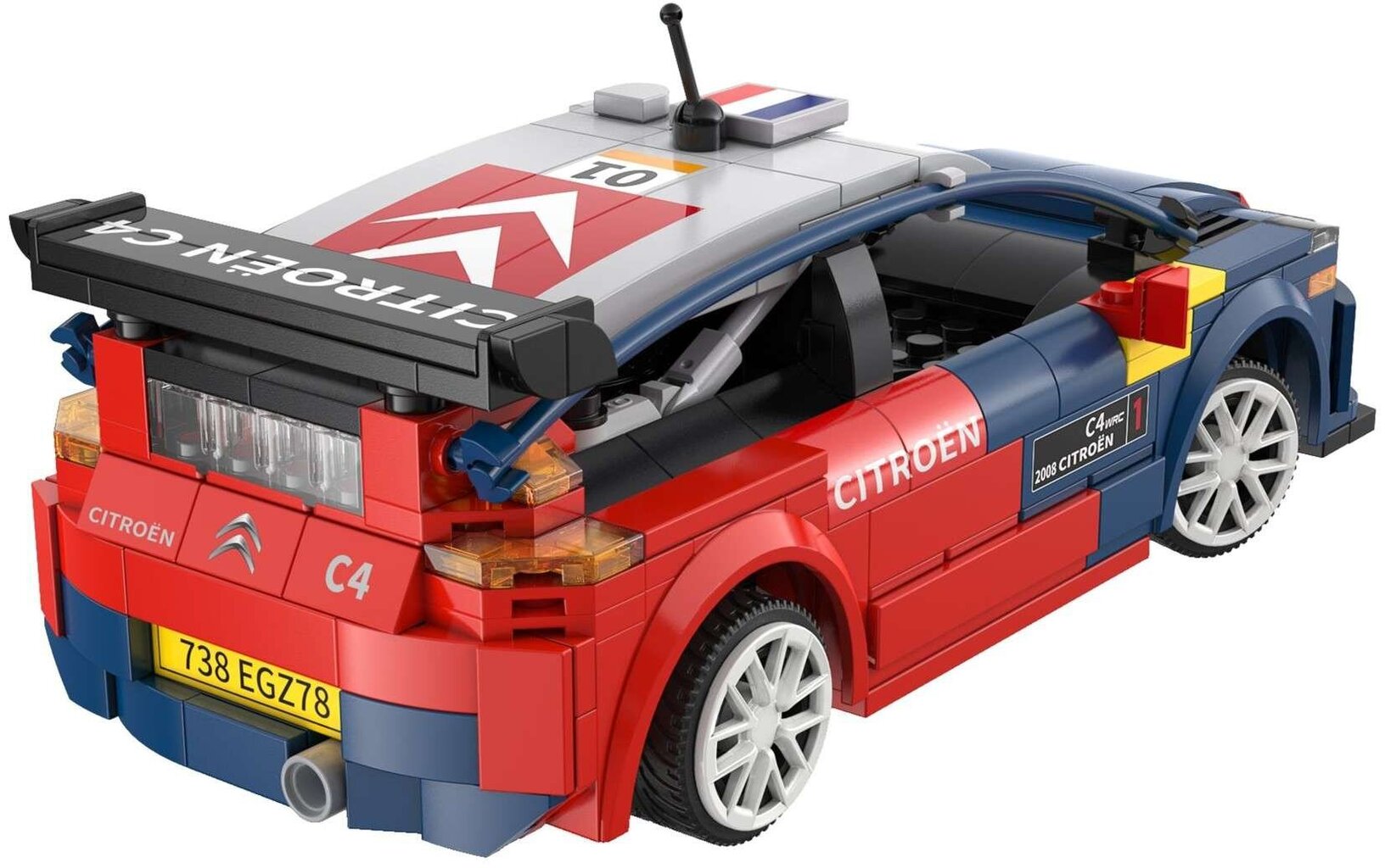 Konstruktori Cada Citroen C4 WRC 329 varuosad hind ja info | Klotsid ja konstruktorid | kaup24.ee