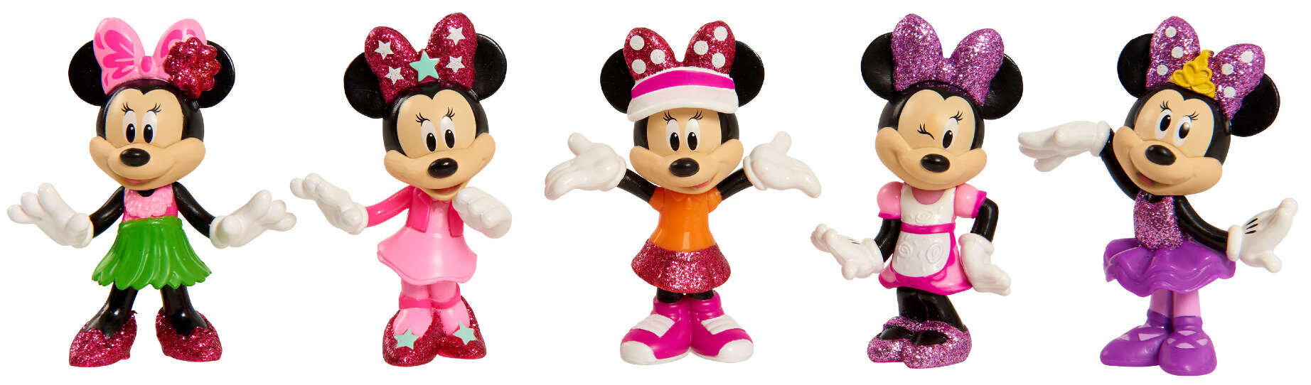 Minnie Mouse Disney 5 figuuriga komplekt hind ja info | Tüdrukute mänguasjad | kaup24.ee