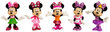 Minnie Mouse Disney 5 figuuriga komplekt hind ja info | Tüdrukute mänguasjad | kaup24.ee