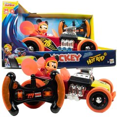 Auto Super Charged Hot Rod RC kaugjuhtimispult Disney Mickey цена и информация | Развивающий мелкую моторику - кинетический песок KeyCraft NV215 (80 г) детям от 3+ лет, бежевый | kaup24.ee