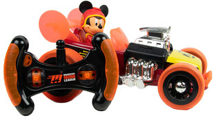 Auto Super Charged Hot Rod RC kaugjuhtimispult Disney Mickey цена и информация | Развивающий мелкую моторику - кинетический песок KeyCraft NV215 (80 г) детям от 3+ лет, бежевый | kaup24.ee