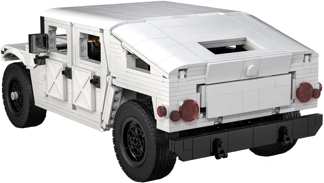 Plokid Humvee sõiduk Cada C61027W 1386 tk. hind ja info | Klotsid ja konstruktorid | kaup24.ee