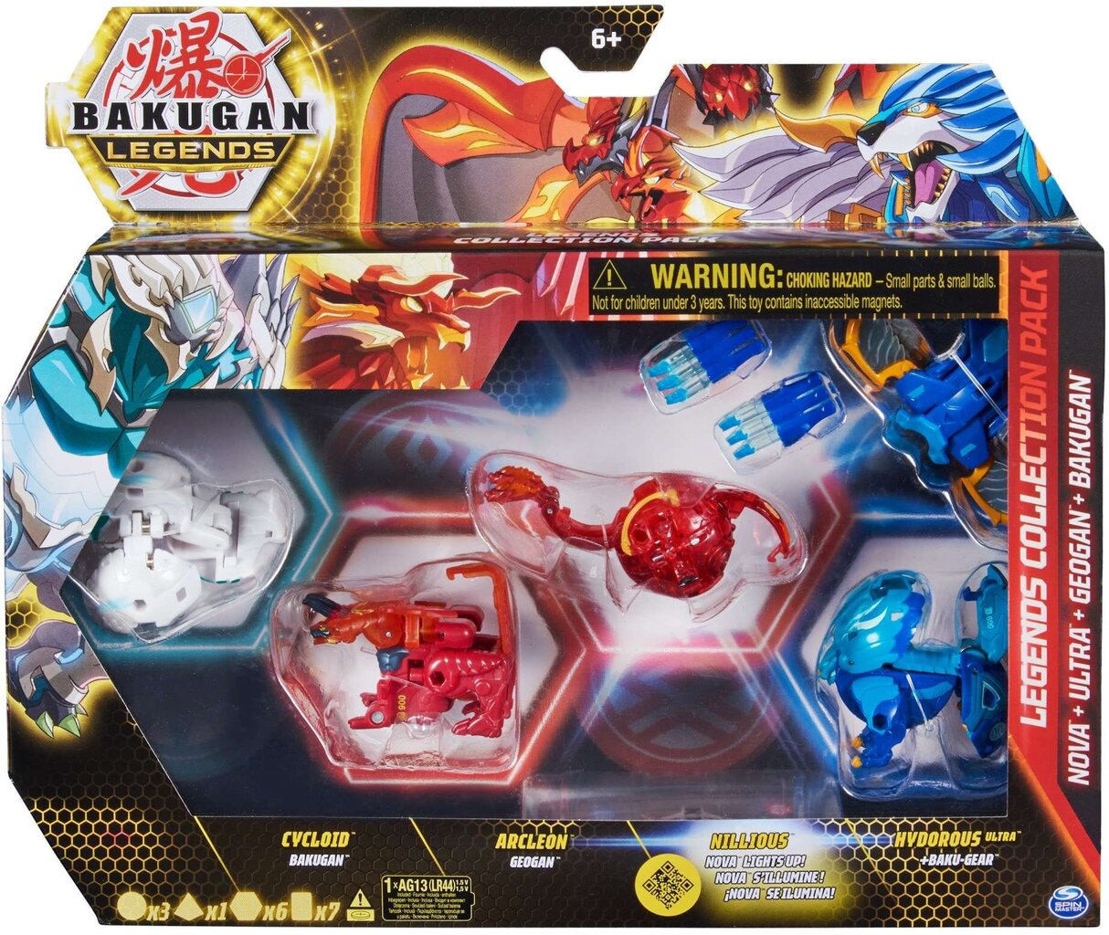 Figuurid Bakugan Legends Battle Collection Pack Cycloid цена и информация | Poiste mänguasjad | kaup24.ee