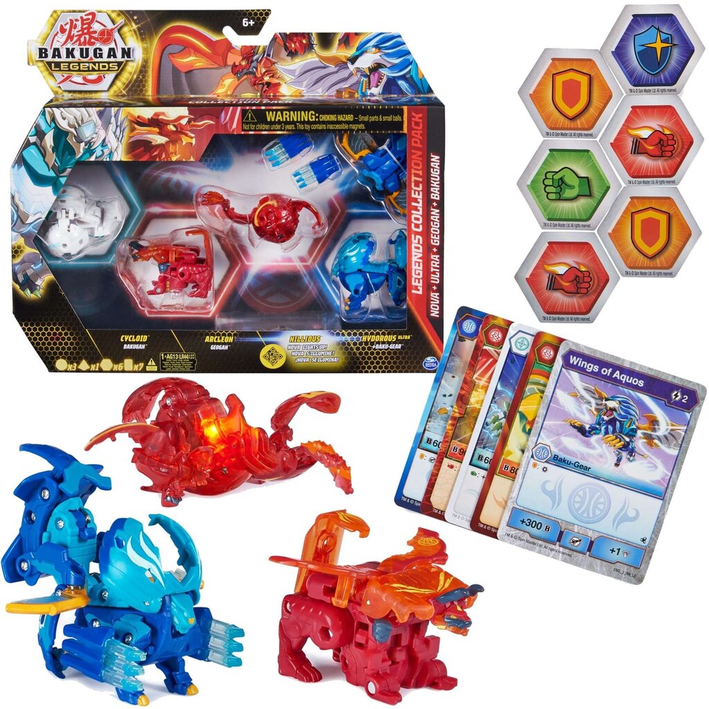 Figuurid Bakugan Legends Battle Collection Pack Cycloid цена и информация | Poiste mänguasjad | kaup24.ee