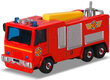 Komplekt 4 päästesõidukit Fireman Sam ja garaažipõhi hind ja info | Poiste mänguasjad | kaup24.ee