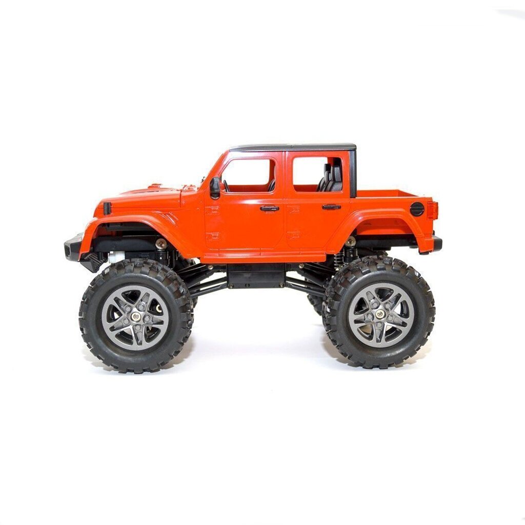 RC sõiduk Double Eagle Jeep Wrangler Pickup Truck E335-003 punane hind ja info | Poiste mänguasjad | kaup24.ee