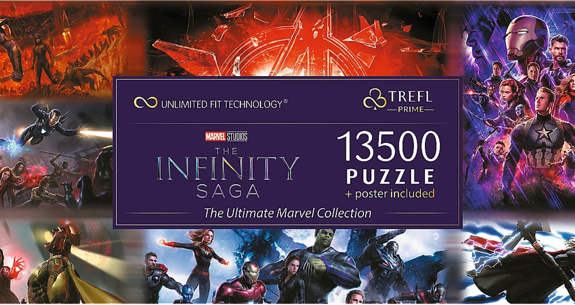 Puzzle 13500 Ultimate Marvel kollektsioon UFT Trefl hind ja info | Pusled | kaup24.ee