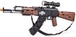 Ehitusplokid Cada püstol AK-47 Kalashnikov püss C61009W 738 el. цена и информация | Klotsid ja konstruktorid | kaup24.ee