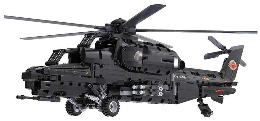 Plokid Cada Helicopter Military Assault WZ-10 C61005W hind ja info | Klotsid ja konstruktorid | kaup24.ee