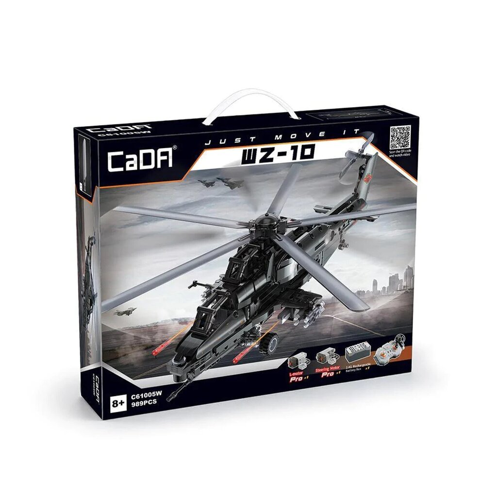 Plokid Cada Helicopter Military Assault WZ-10 C61005W hind ja info | Klotsid ja konstruktorid | kaup24.ee