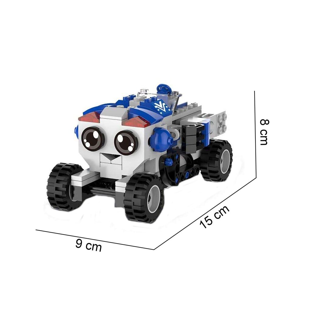 Klotsid 2-in-1 Cada Robot Bobby C55013W hind ja info | Klotsid ja konstruktorid | kaup24.ee