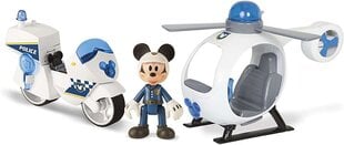 Helikopteri mootor policyjny + figurka IMC Toys Myszka Mickey hind ja info | Poiste mänguasjad | kaup24.ee