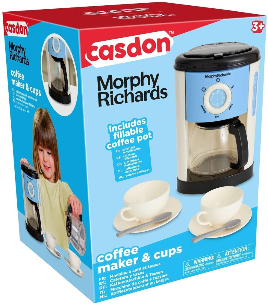 Morphy Richards kohvimasin + Casdon lastetassid hind ja info | Tüdrukute mänguasjad | kaup24.ee