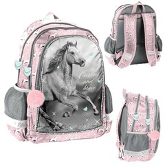 Рюкзак Horse School Bag Pink цена и информация | Школьные рюкзаки, спортивные сумки | kaup24.ee