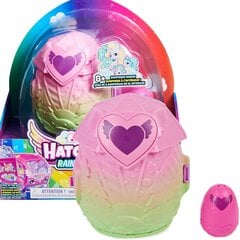 Vikerkaarepuhkuse peremaja figuuridega suur kollane muna Hatchimals цена и информация | Игрушки для девочек | kaup24.ee