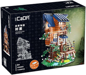 Blocks Cada Four Seasons Tree House 1155 el. LED valgus C66004W цена и информация | Конструкторы и кубики | kaup24.ee