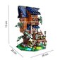 Blocks Cada Four Seasons Tree House 1155 el. LED valgus C66004W цена и информация | Klotsid ja konstruktorid | kaup24.ee