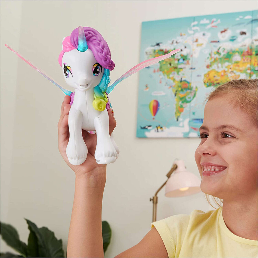 Hatchicorn Rainbow-Cation Hatchimals interaktiivne ükssarvik 60+ efektid hind ja info | Tüdrukute mänguasjad | kaup24.ee