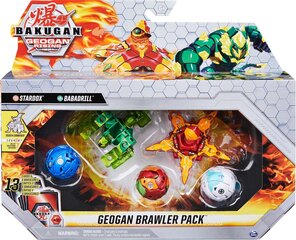 Zestaw Bakugan Geogan Rising Brawler Stardox Babadrill 5 figurek цена и информация | Игрушки для мальчиков | kaup24.ee