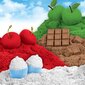 Kinetic Sand lõhnab valge vanilliga hind ja info | Kunstitarbed, voolimise tarvikud | kaup24.ee