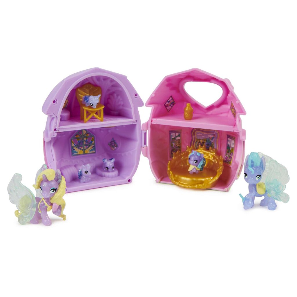 Rainbow-cation suur munade peremaja koos figuuridega Hatchimals hind ja info | Tüdrukute mänguasjad | kaup24.ee
