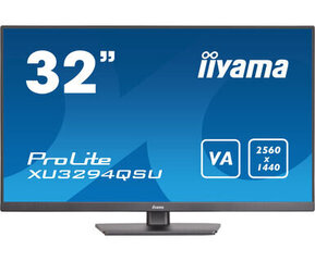 Iiyama ProLite XU3294QSU-B1 цена и информация | Iiyama Мониторы, стойки для мониторов | kaup24.ee