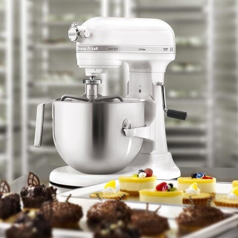 KitchenAid mikser Heavy Duty 6.9L, valge цена и информация | Köögikombainid | kaup24.ee