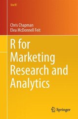 R for Marketing Research and Analytics hind ja info | Majandusalased raamatud | kaup24.ee