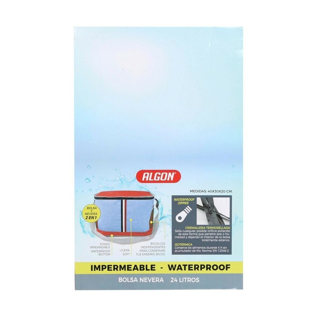 Jahutuskott Algon Waterproof 40 x 20 x 30 cm hind ja info | Külmakastid, külmakotid, külmaelemendid | kaup24.ee