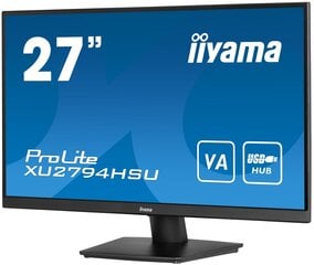 iiyama Светодиодный монитор ProLite XU2794HSU-B1 цена и информация | Мониторы | kaup24.ee