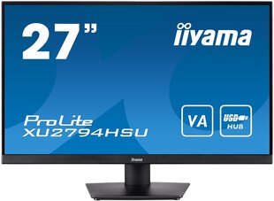 Iiyama ProLite XUB2794HSU-B1 hind ja info | Monitorid | kaup24.ee