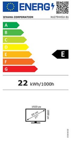 Monitor Iiyama XU2794HSU-B1 27" hind ja info | Monitorid | kaup24.ee