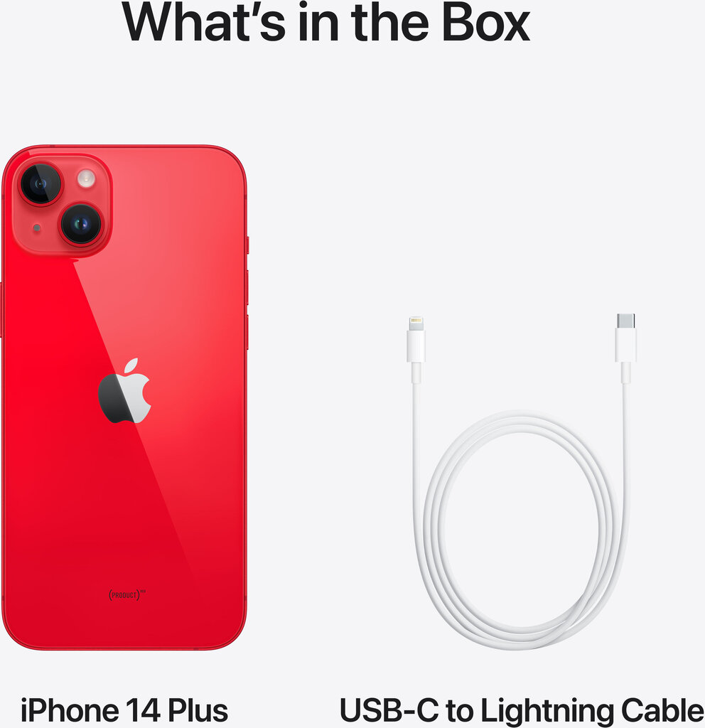 Apple iPhone 14 Plus 256GB (PRODUCT)RED MQ573YC/A hind ja info | Telefonid | kaup24.ee